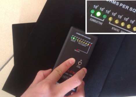 防靜電EVA內(nèi)襯為什么是黑色的？