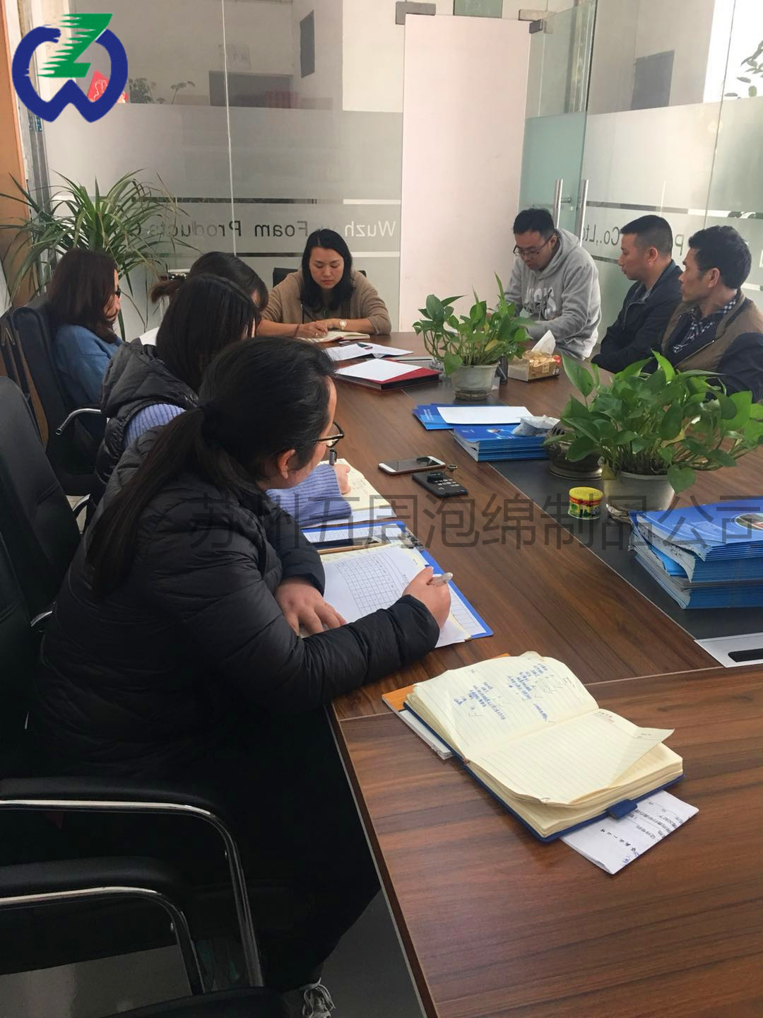 五周泡綿3月份總結會議